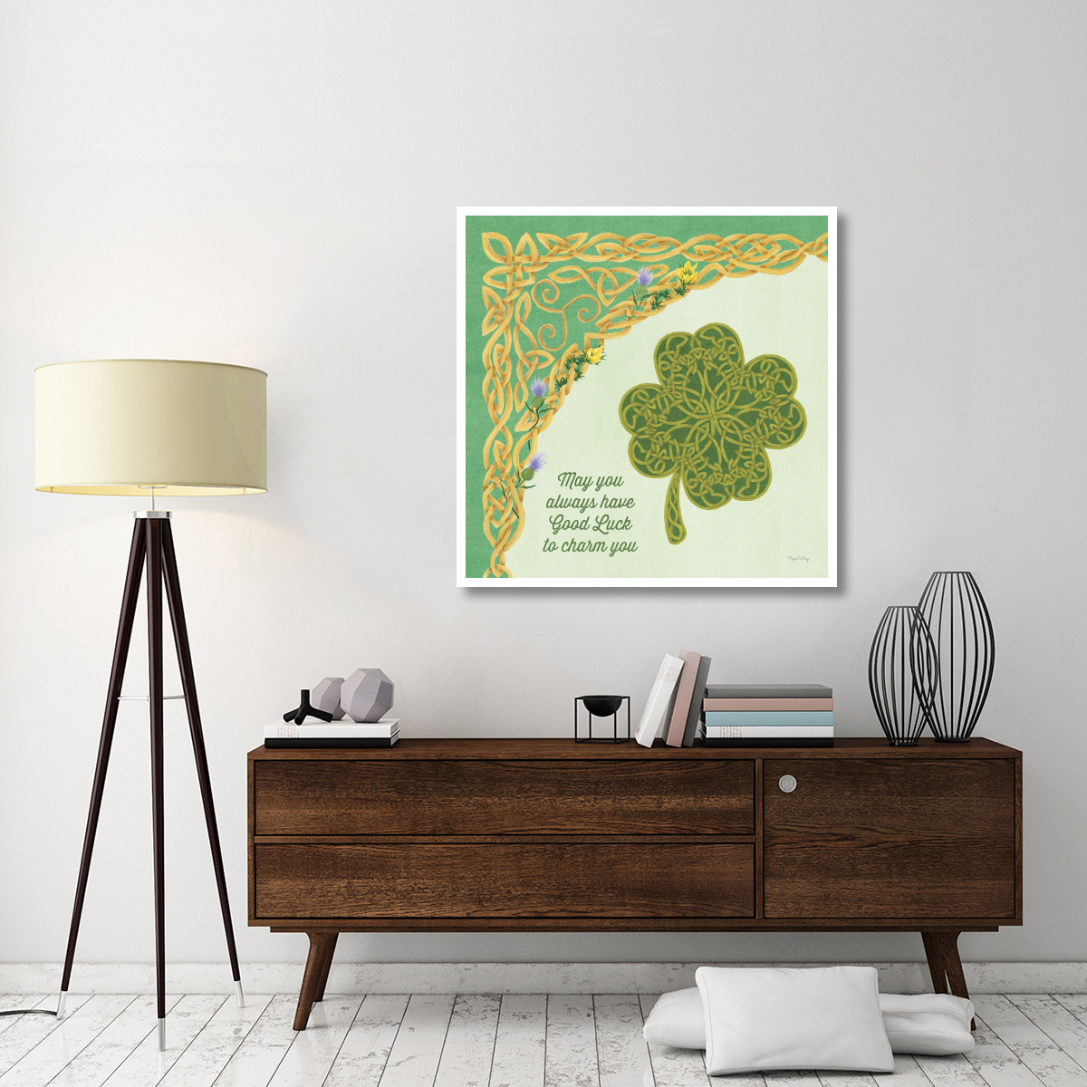 Celtic Charm I -Paper Art-42&quotx42"