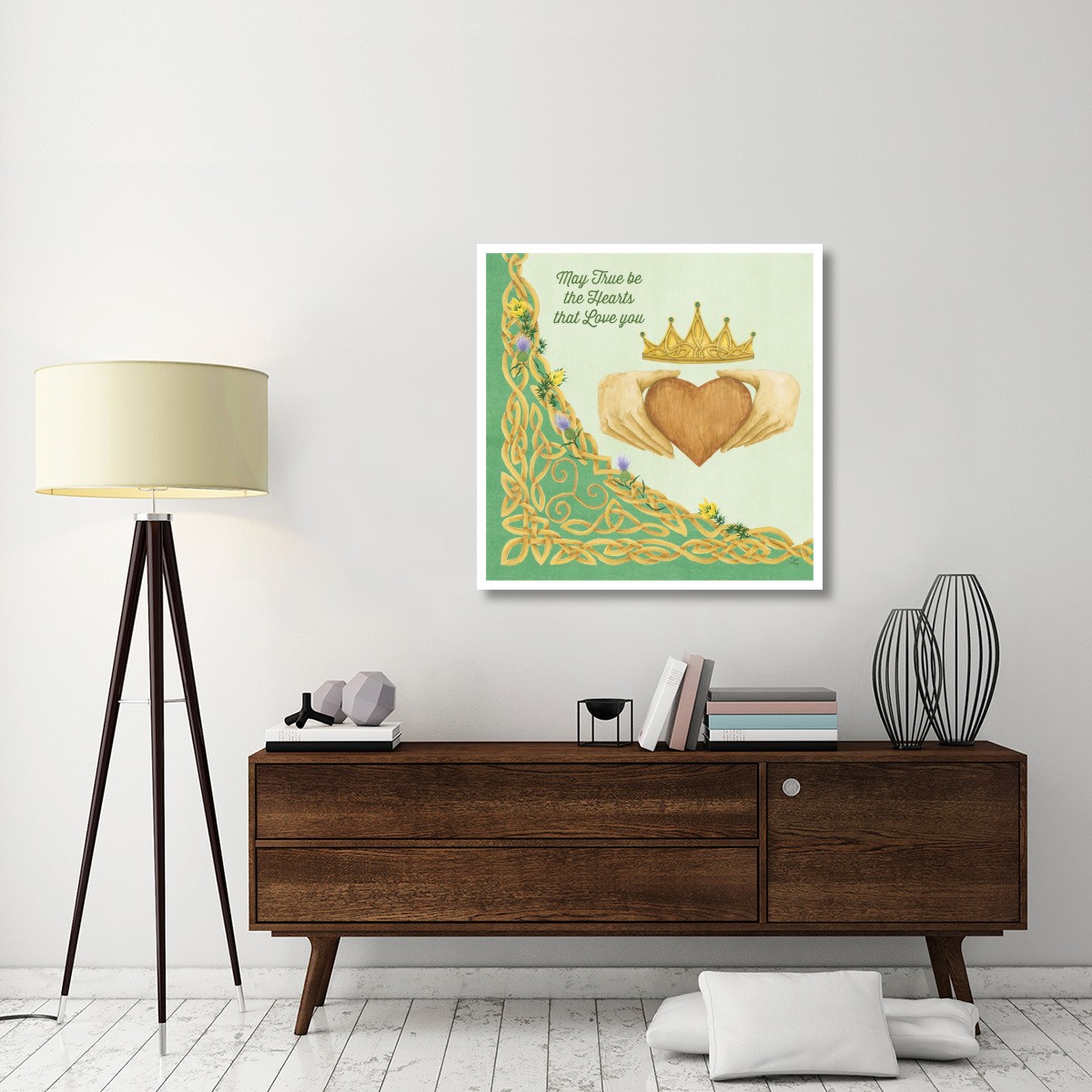 Celtic Charm III -Paper Art-38&quotx38"