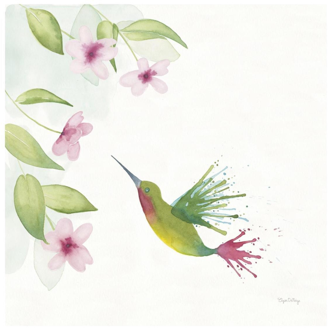 Flit II -Paper Art-26&quotx26"