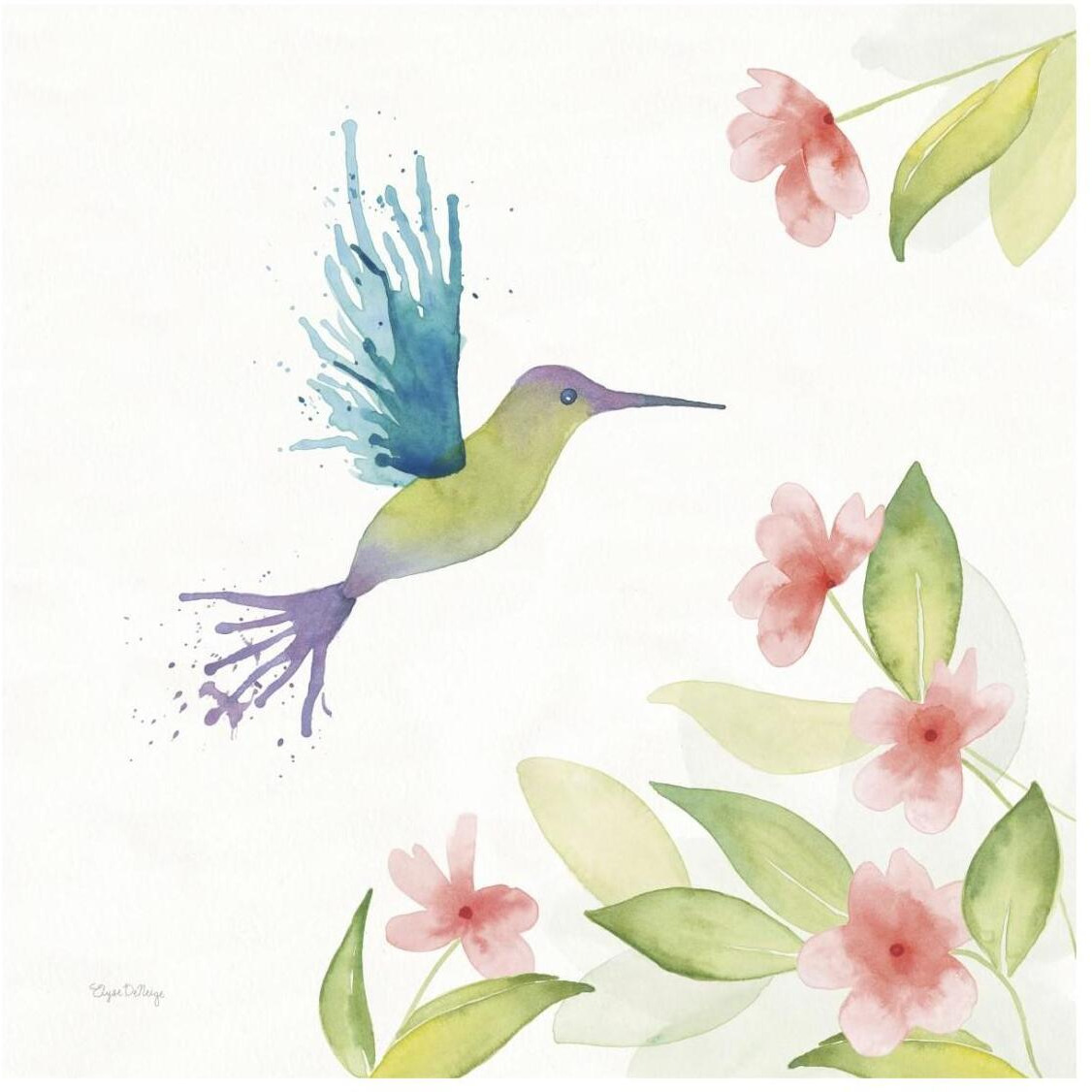 Flit III -Paper Art-26&quotx26"