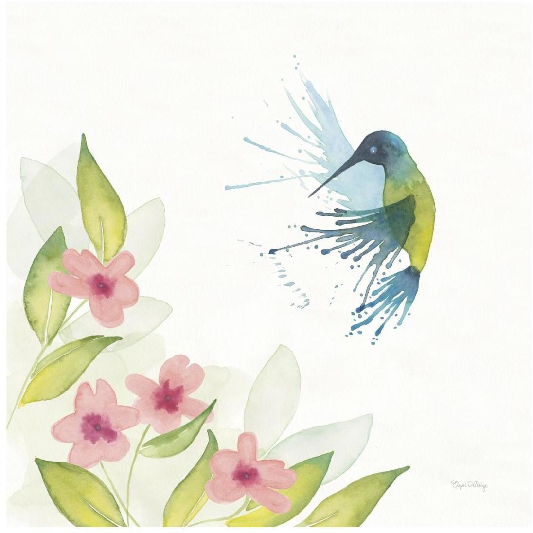 Flit IV -Paper Art-20&quotx20"