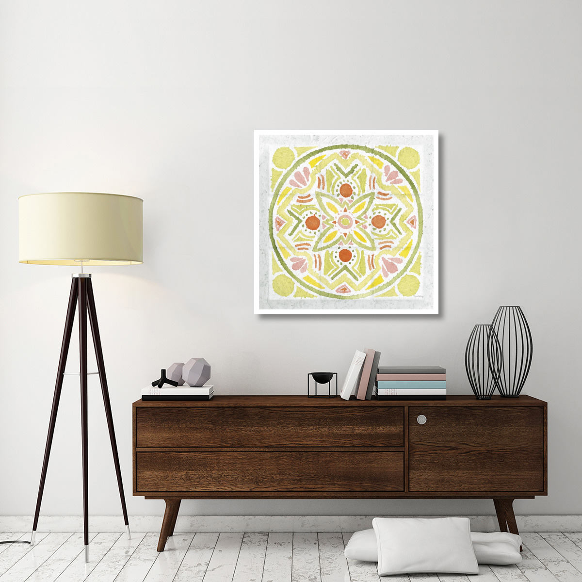 Citrus Tile III v2 -Paper Art-38&quotx38"