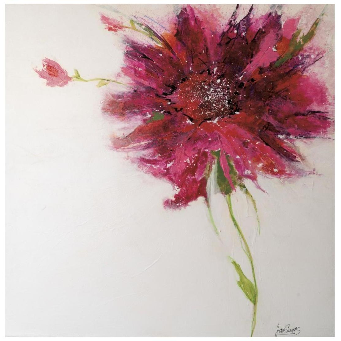 Pink Daisy -Paper Art-20&quotx20"