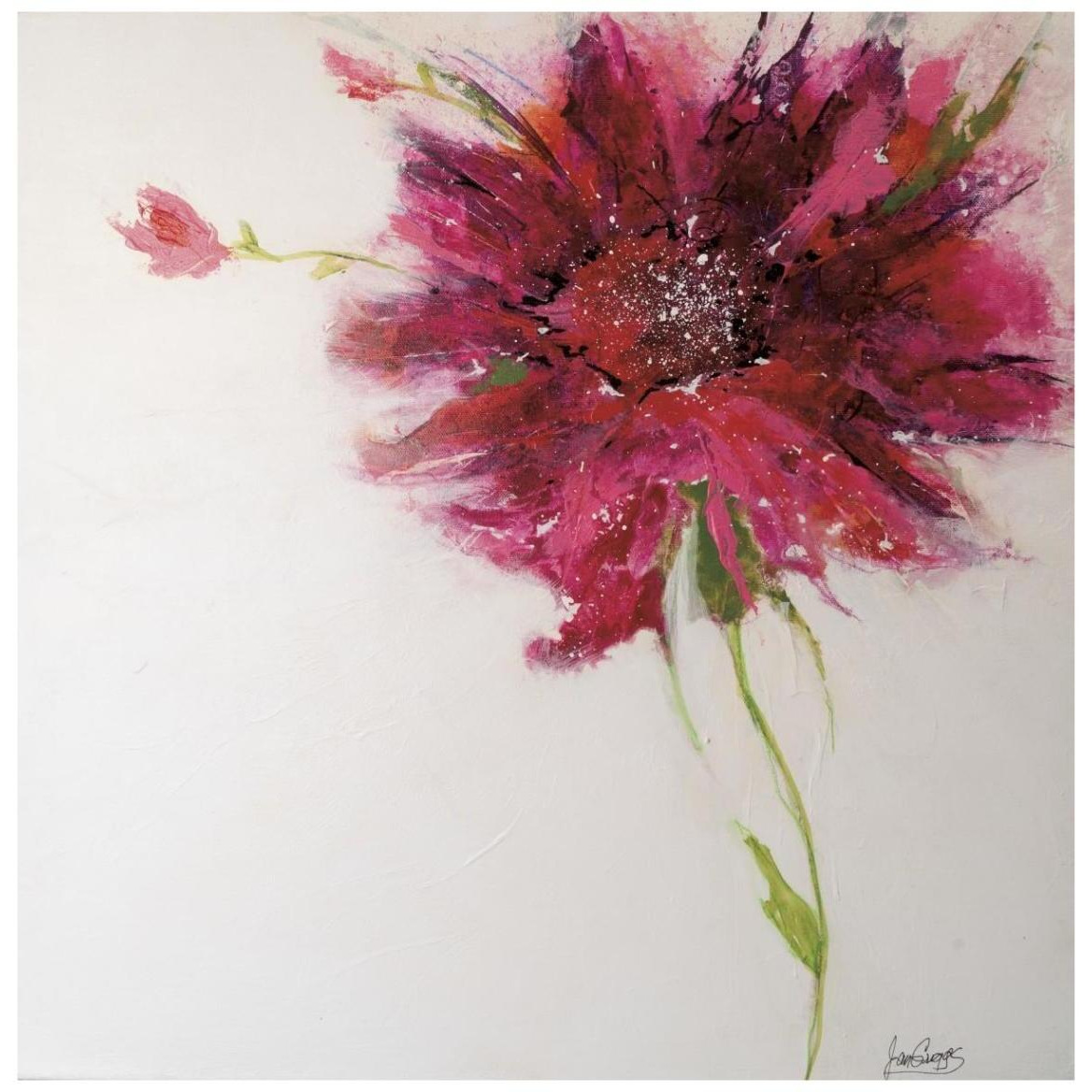 Pink Daisy -Paper Art-42&quotx42"