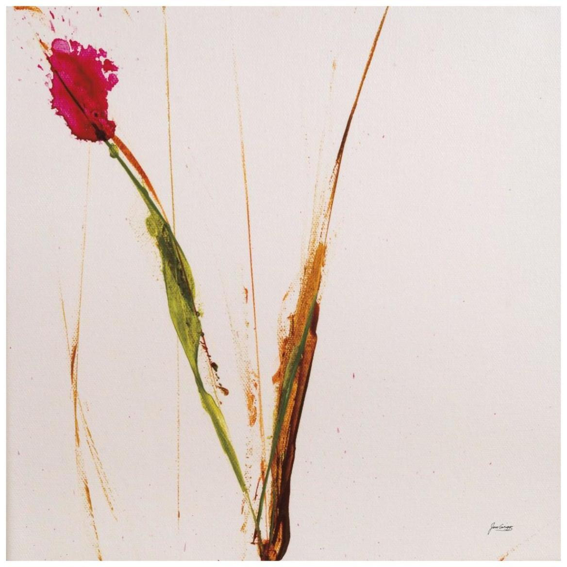 Pink Buds I -Paper Art-42&quotx42"