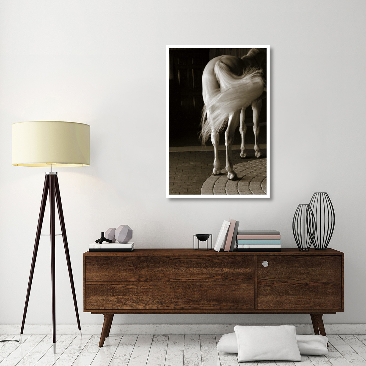 Swoosh -Paper Art-34&quotx50"