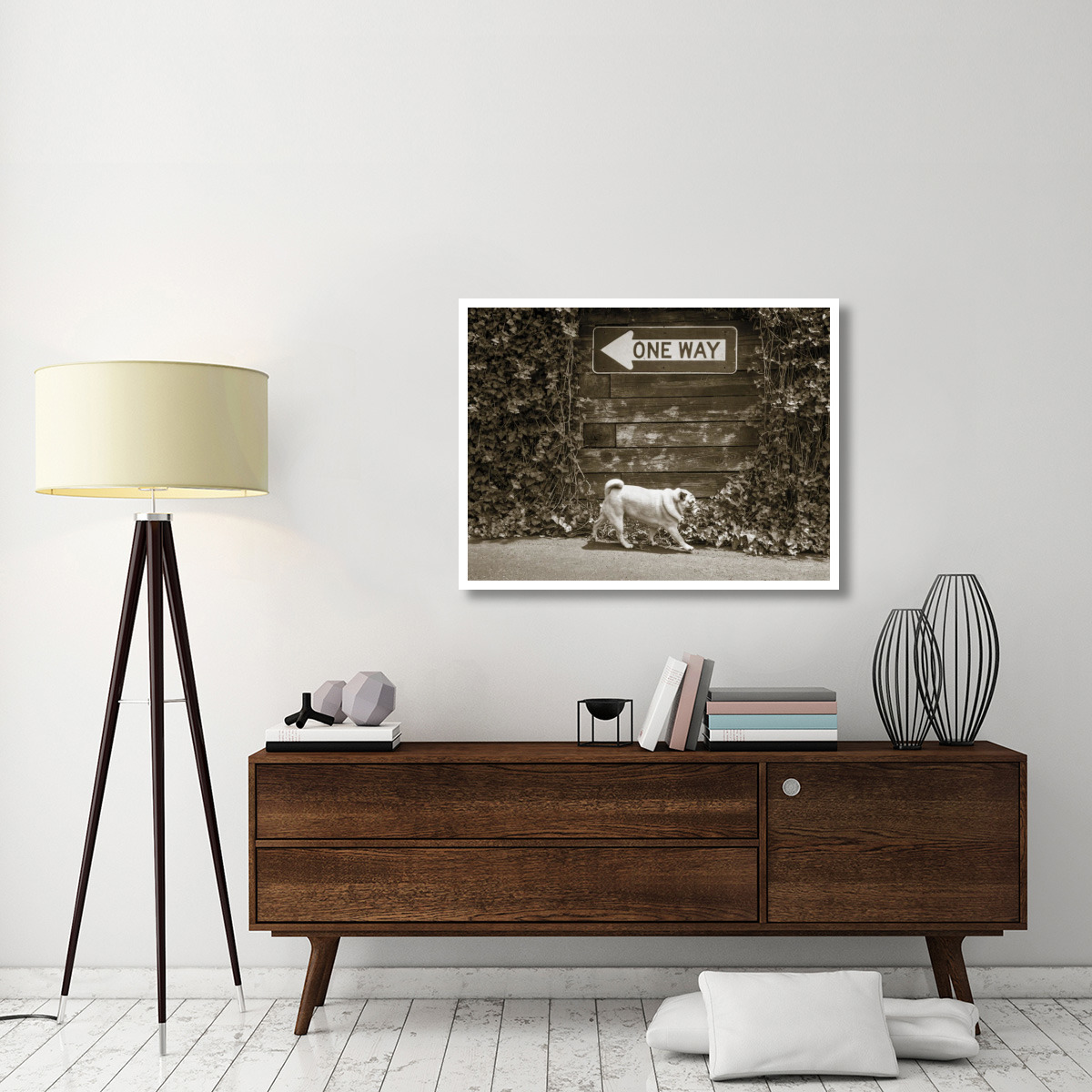 Which Way -Paper Art-42&quotx32"