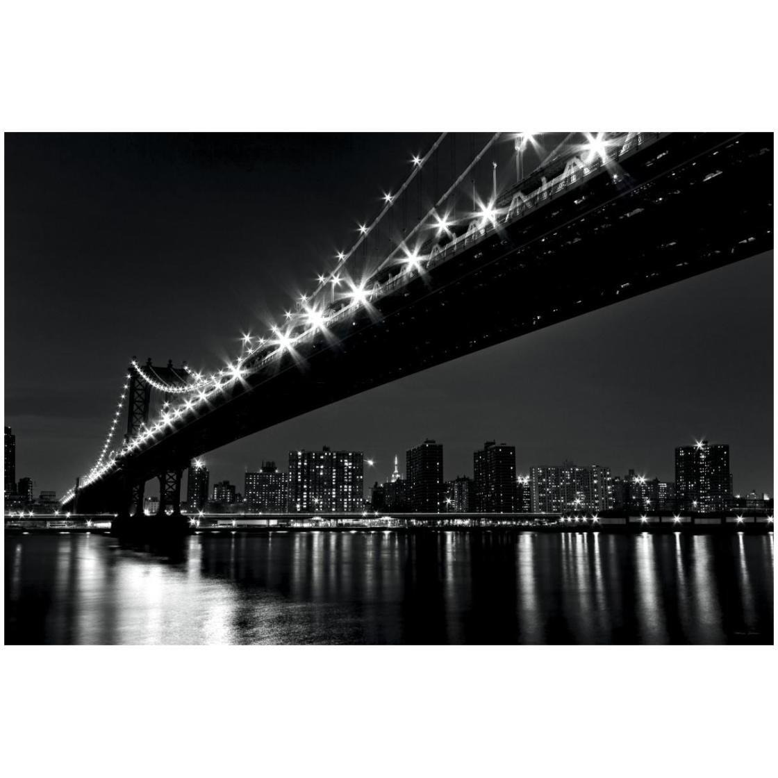 Manhattan Bridge -Paper Art-26&quotx18"