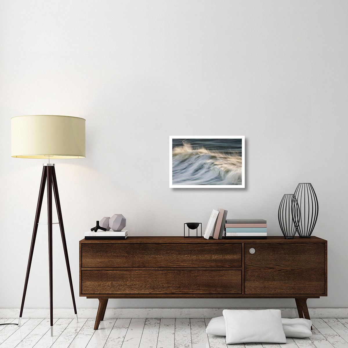 South Beach Surf -Paper Art-26&quotx18"