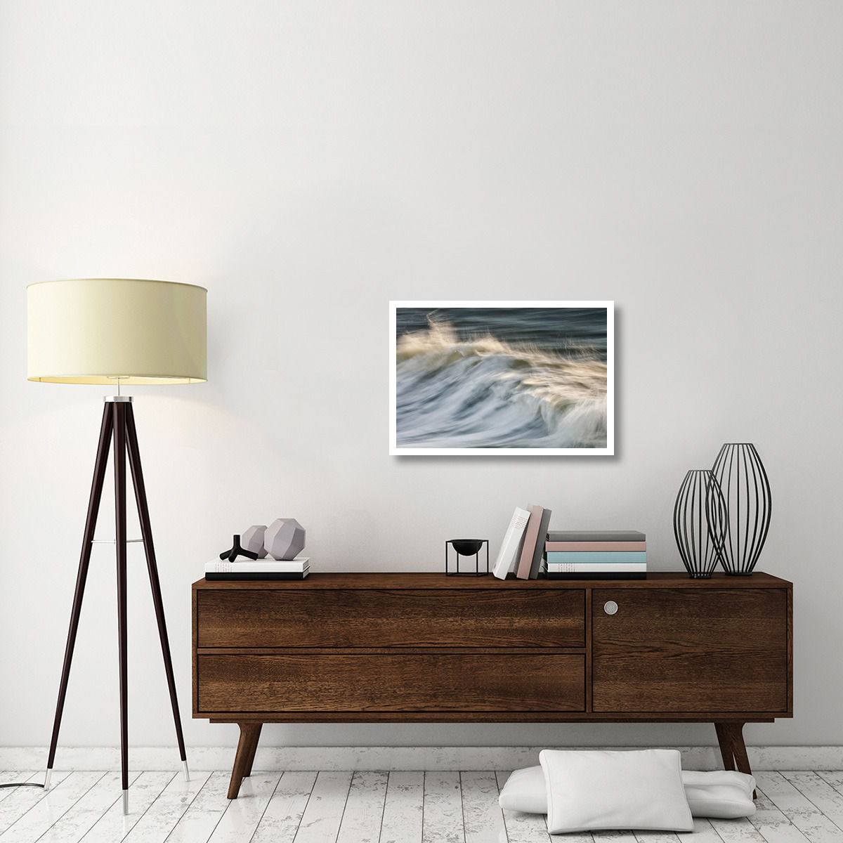 South Beach Surf -Paper Art-32&quotx22"