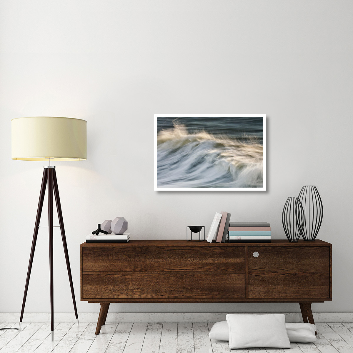 South Beach Surf -Paper Art-38&quotx26"