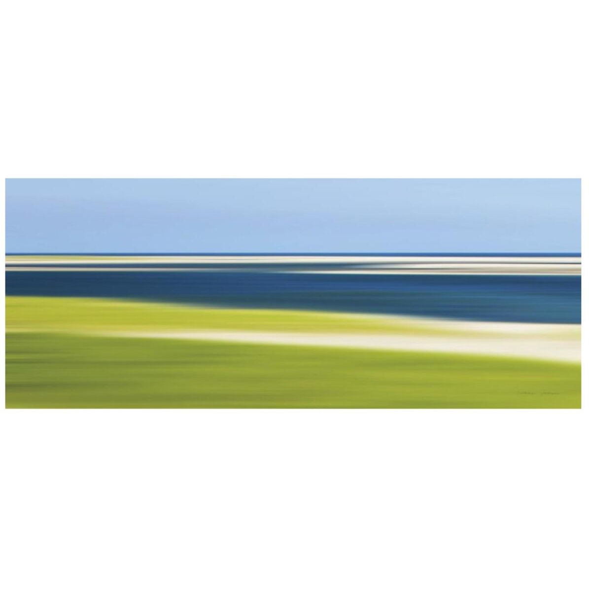 Cape Cod Low Tide -Paper Art-77&quotx32"