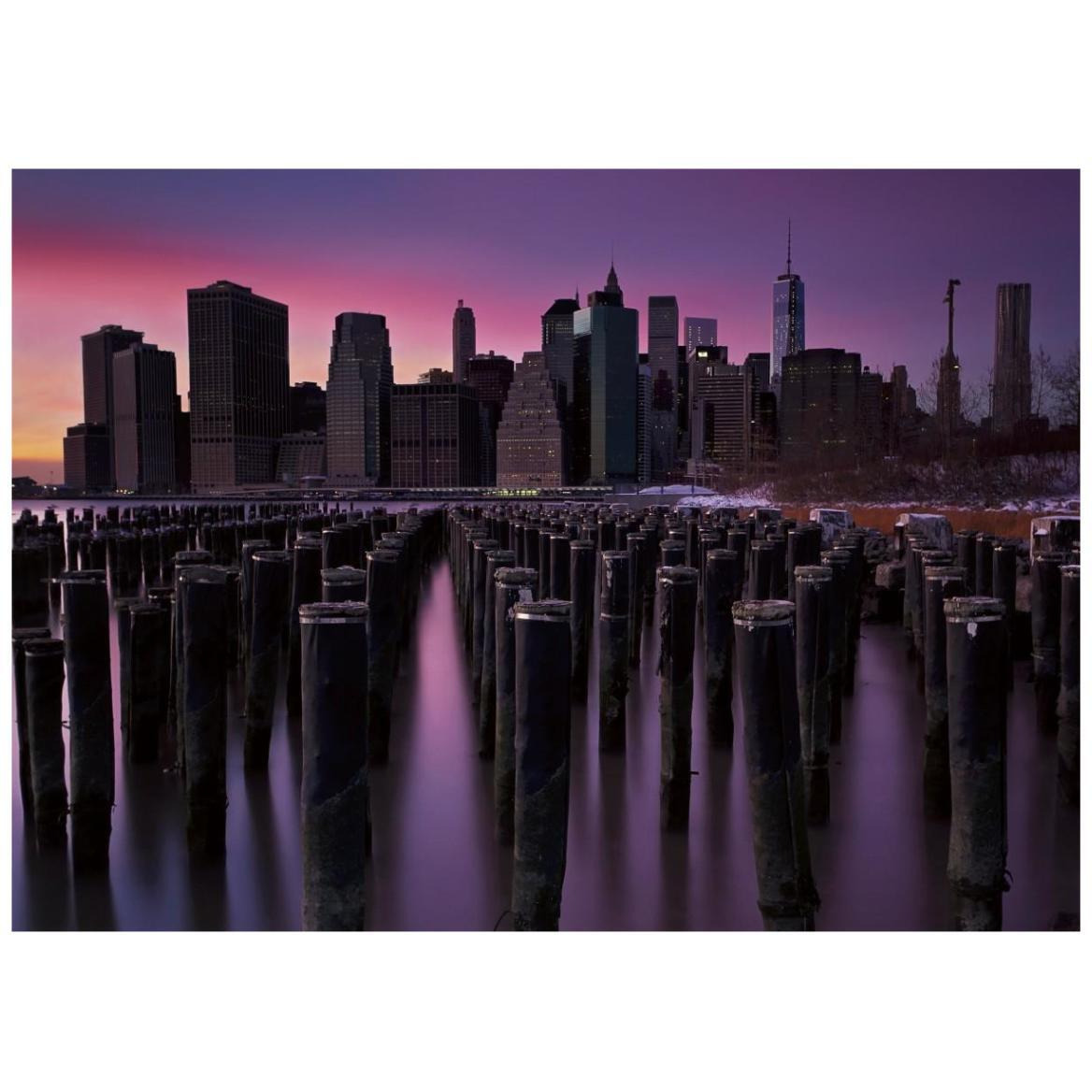 Manhattan Glow -Paper Art-42&quotx30.4"