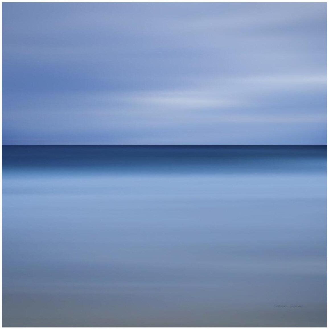 Beach Blues -Paper Art-42&quotx42"