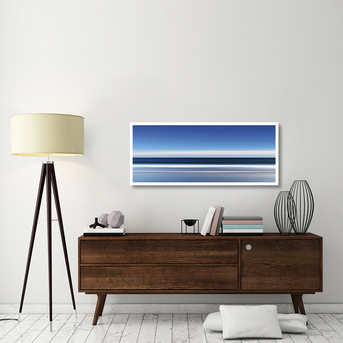 Lucy Vincent Waves -Paper Art-52&quotx22"