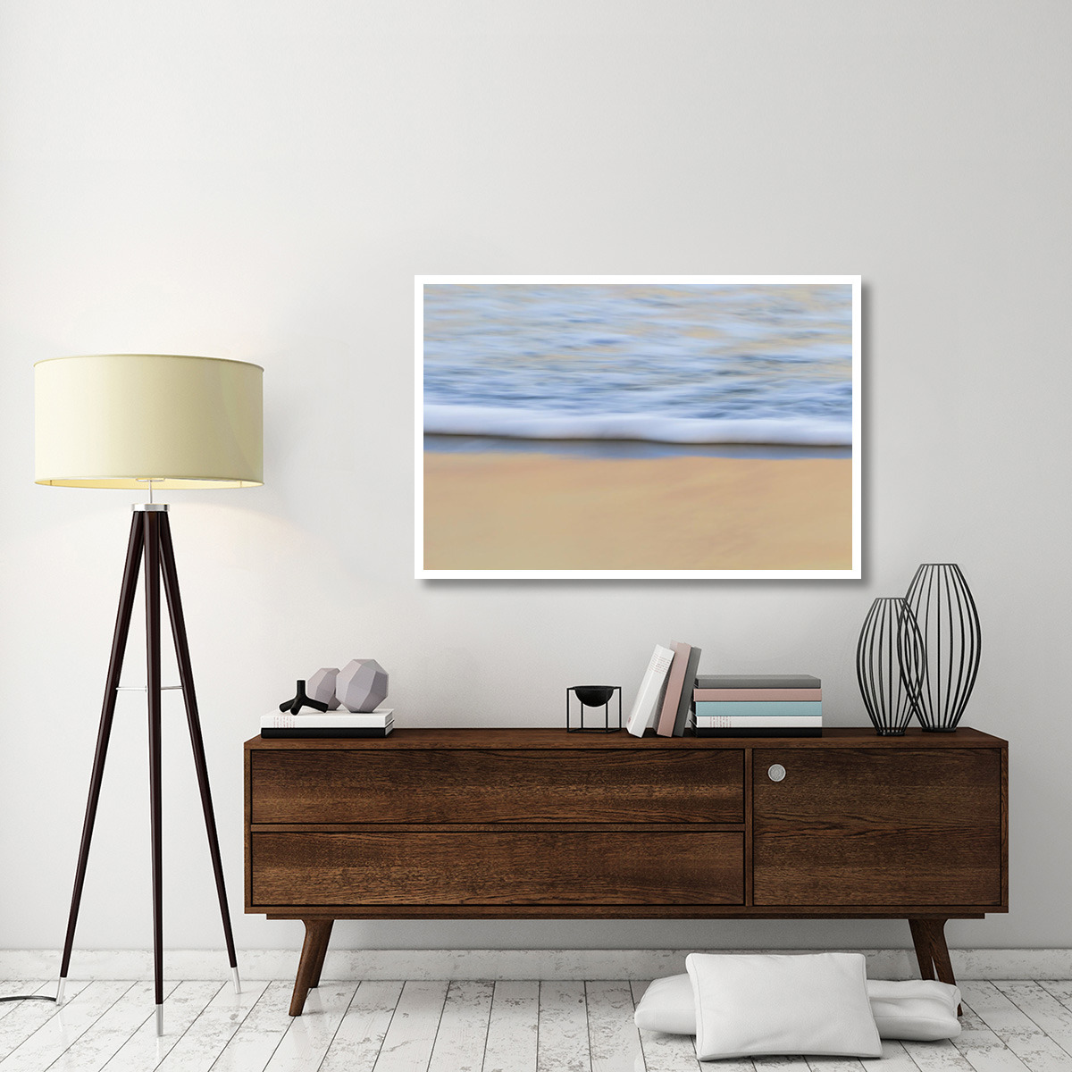 Oceans Edge -Paper Art-50&quotx34"