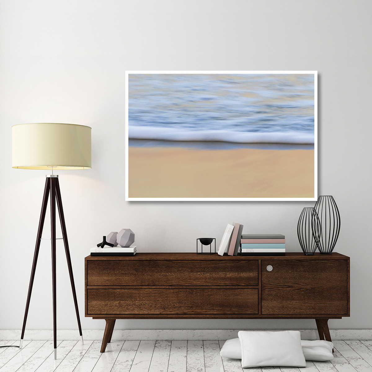 Oceans Edge -Paper Art-62&quotx42"