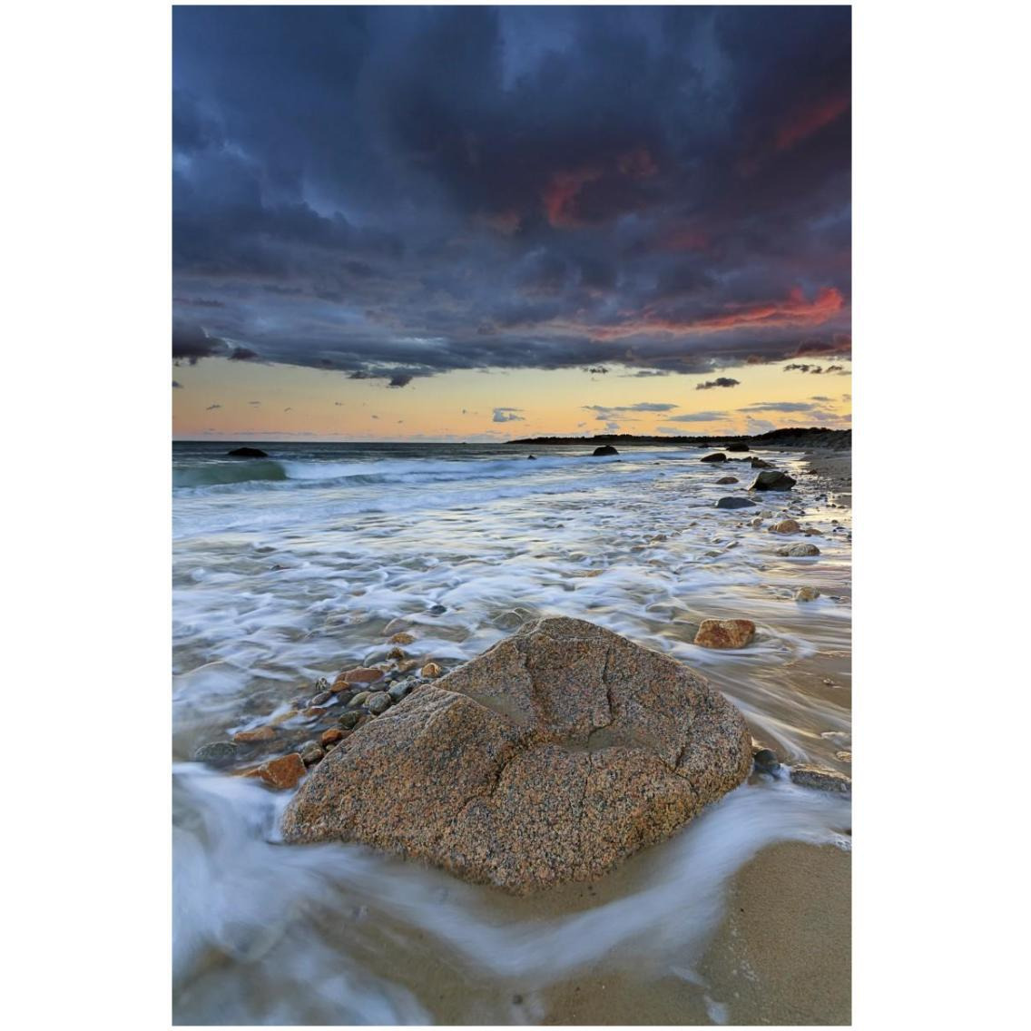 Squibnocket Sunset II -Paper Art-22&quotx32"