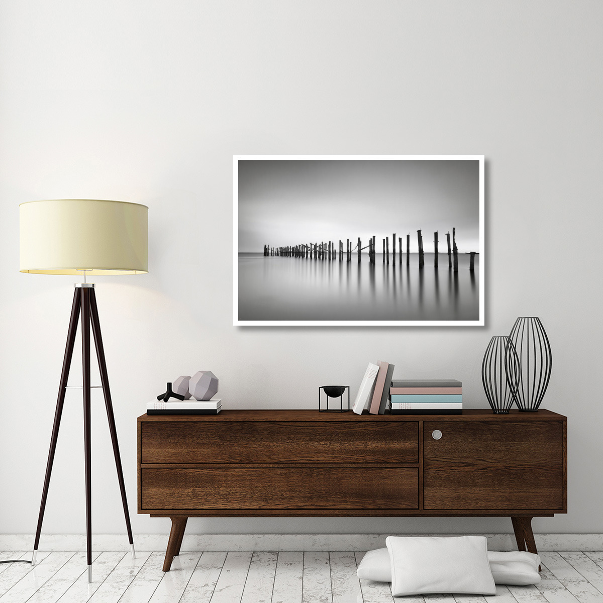 Still BW -Paper Art-50&quotx34"