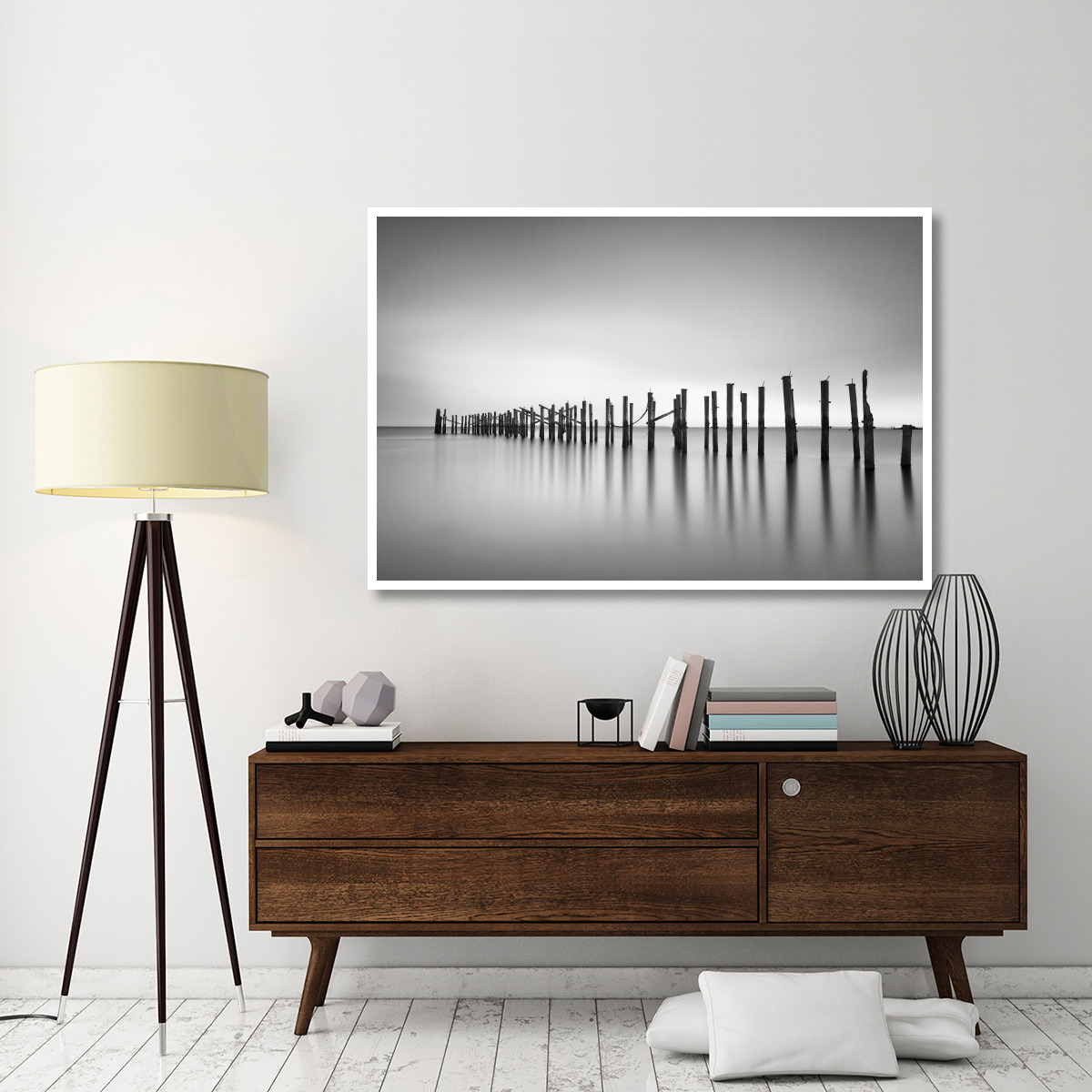 Still BW -Paper Art-62&quotx42"