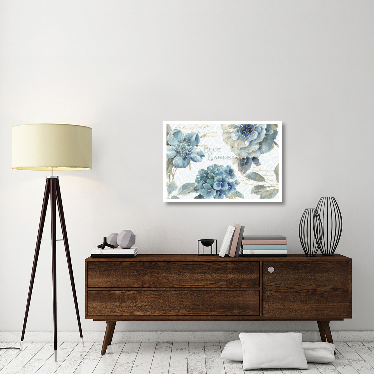 Indigold I -Paper Art-38&quotx26"