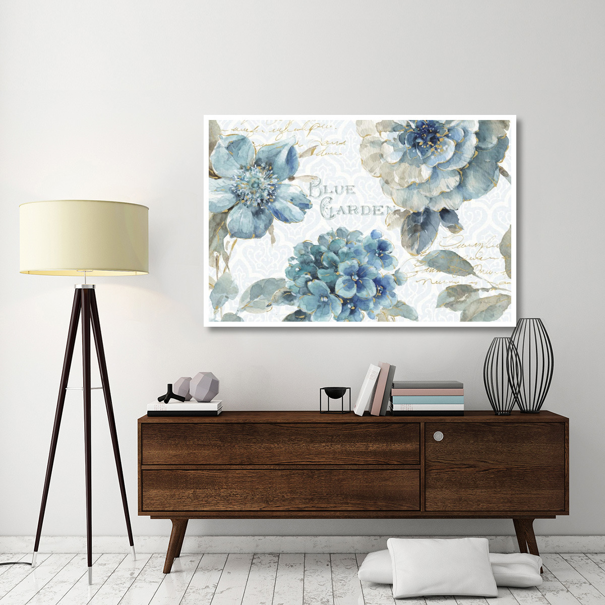 Indigold I -Paper Art-62&quotx42"