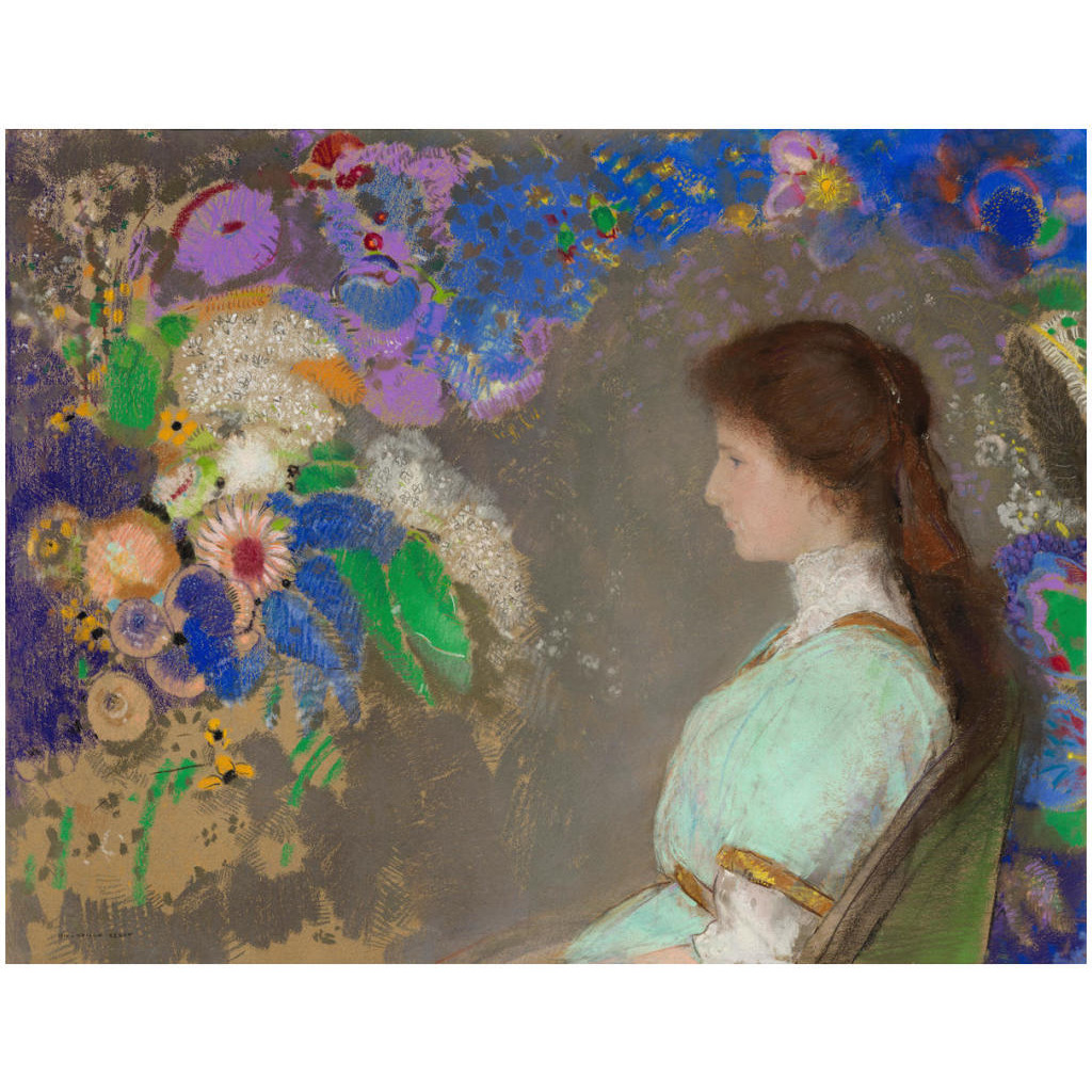Violette Heymann, 1910 -Paper Art-24&quotx18.94"
