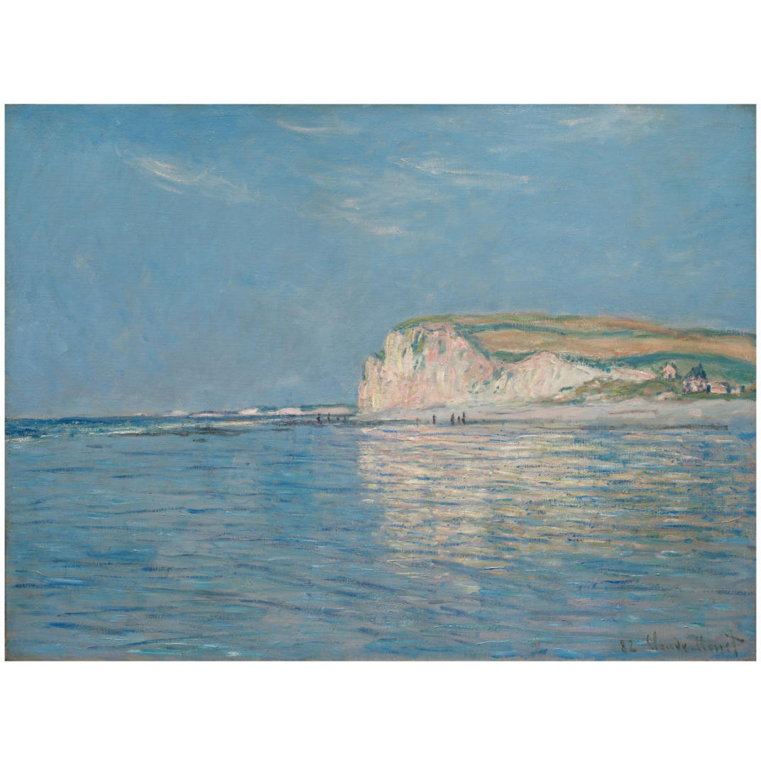 Low Tide at Pourville, near Dieppe, 1882 -Paper Art-32&quotx24.2"