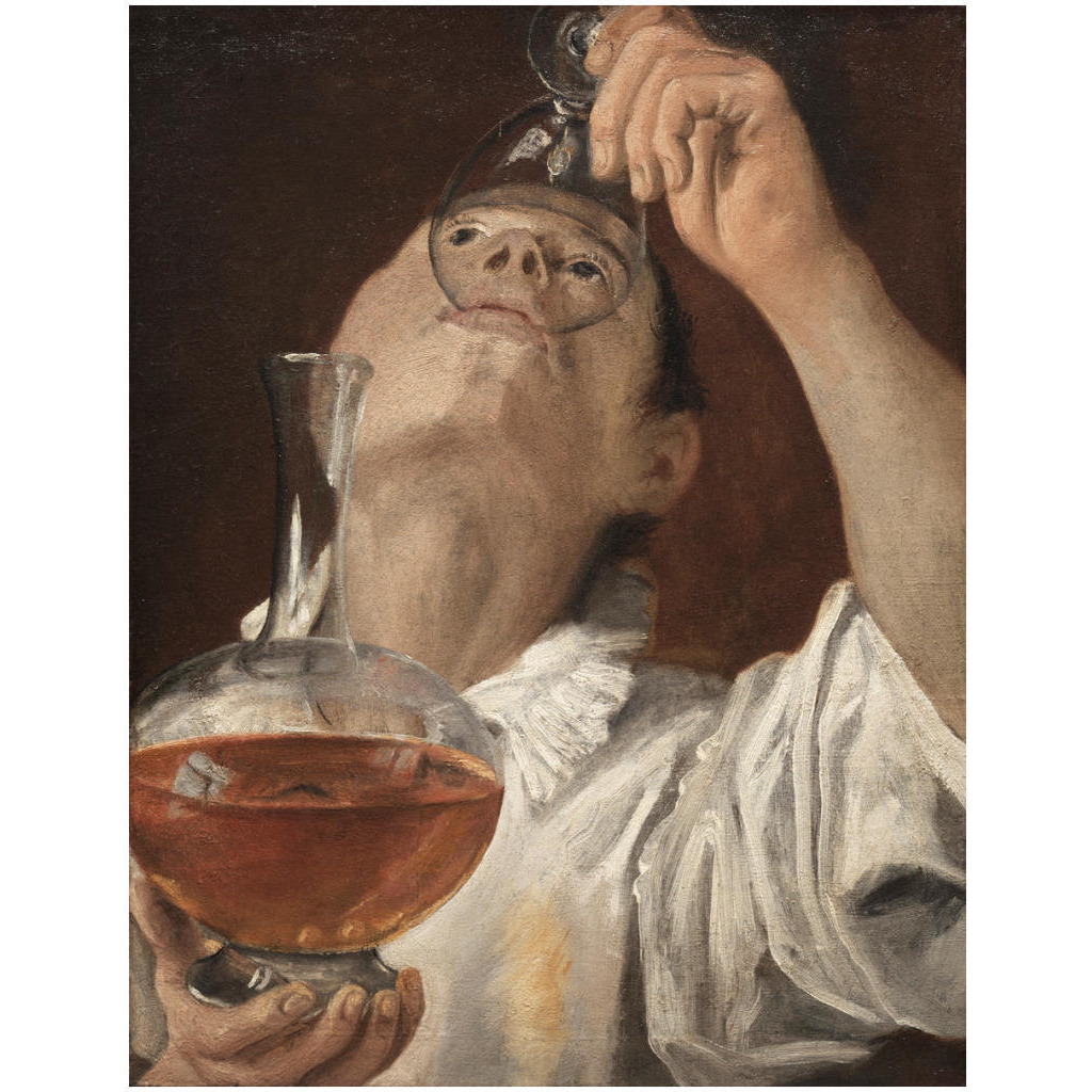 Boy Drinking, 1582-1583 -Paper Art-19.054&quotx24"