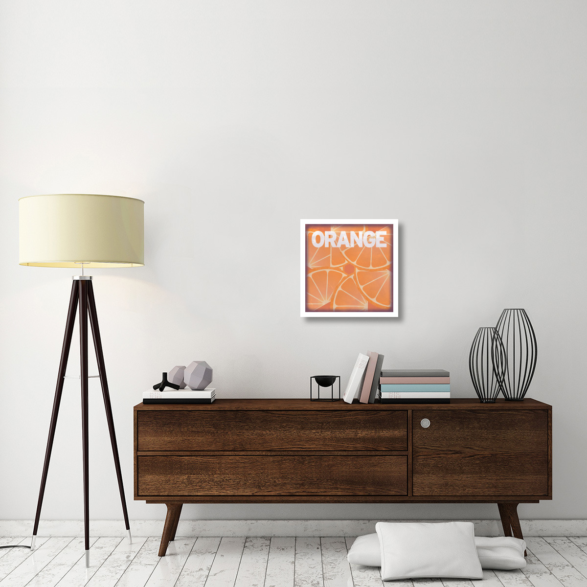 Citrus - Orange -Paper Art-20&quotx20"