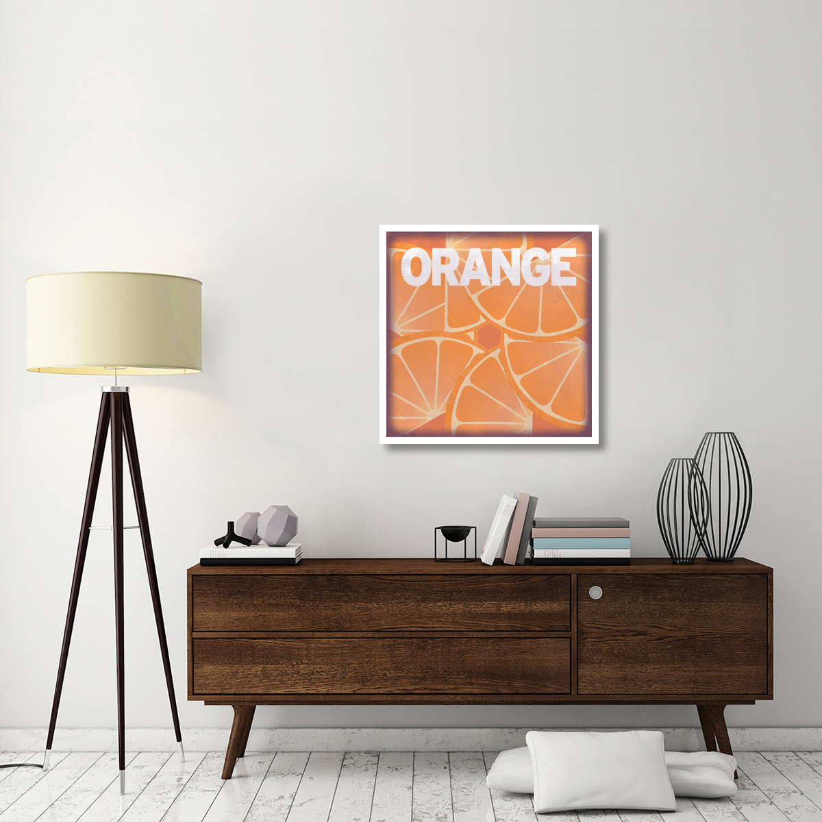 Citrus - Orange -Paper Art-32&quotx32"