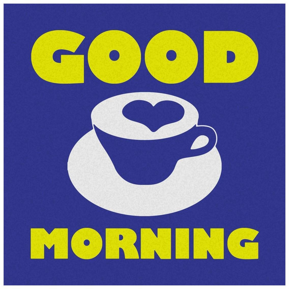 Morning Sentiments - Good Morning -Paper Art-26&quotx26"