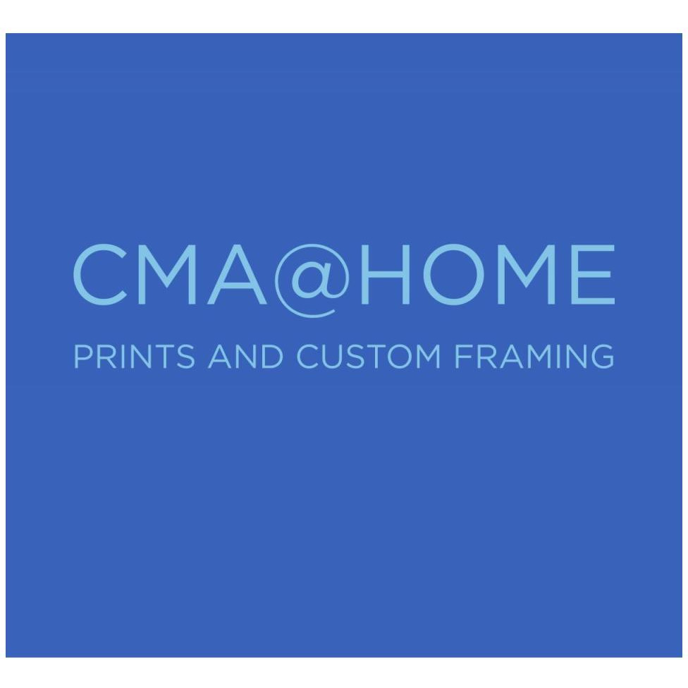 CLEV CMA at HOME Sign -Paper Art-18&quotx16.72"