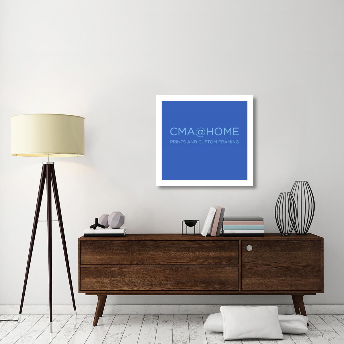 CLEV CMA at HOME Sign -Paper Art-32&quotx29.6"