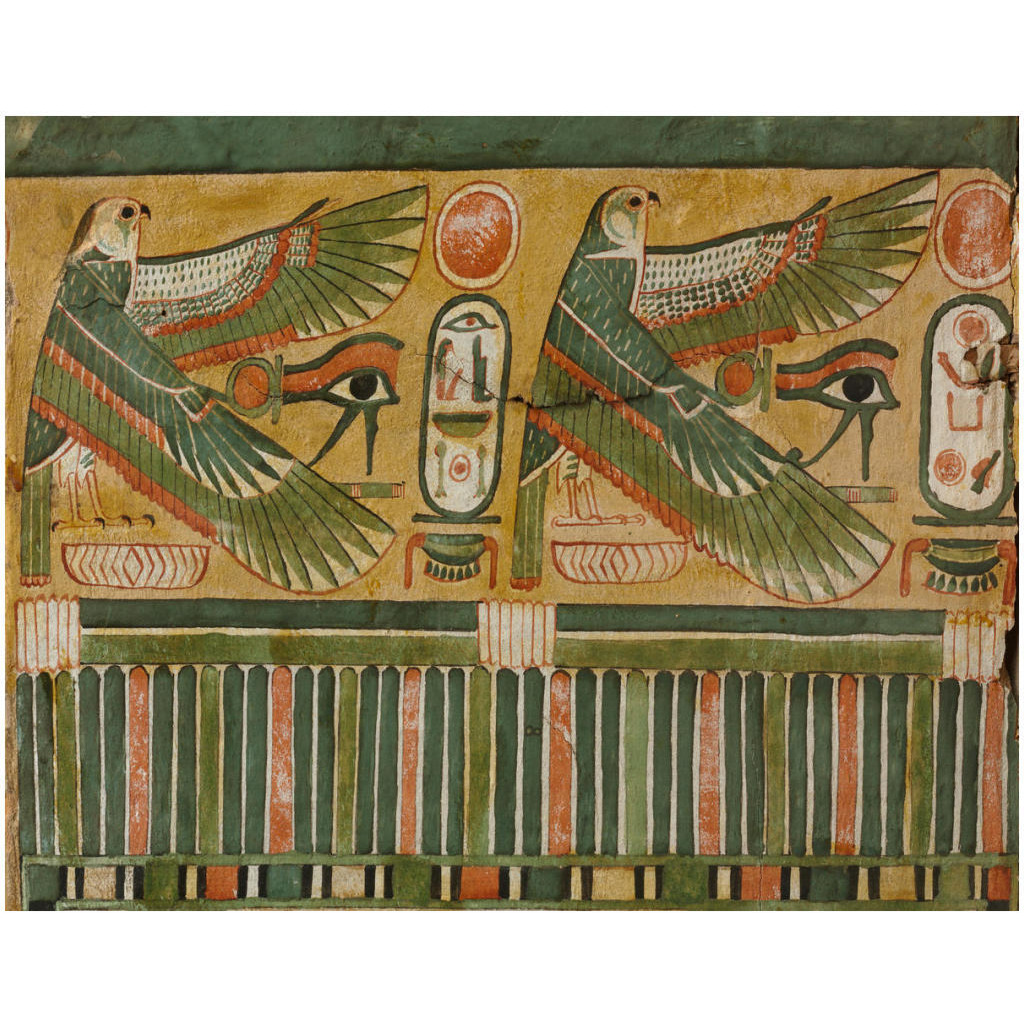 Coffin of Bakenmut (interior side detail), c. 1000-900 BC -Paper Art-24&quotx19.16"