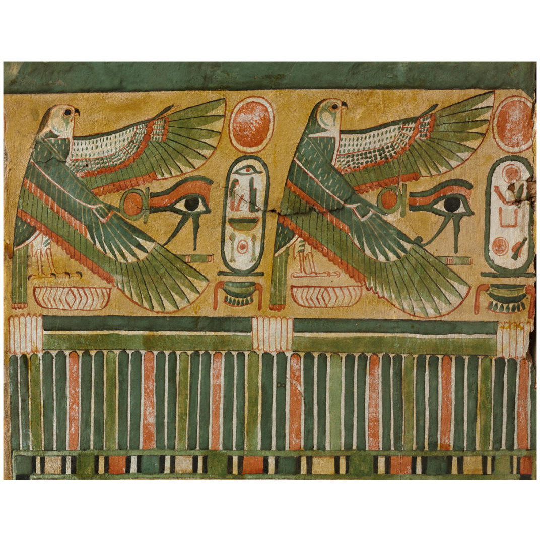Coffin of Bakenmut (interior side detail), c. 1000-900 BC -Paper Art-32&quotx25.4"