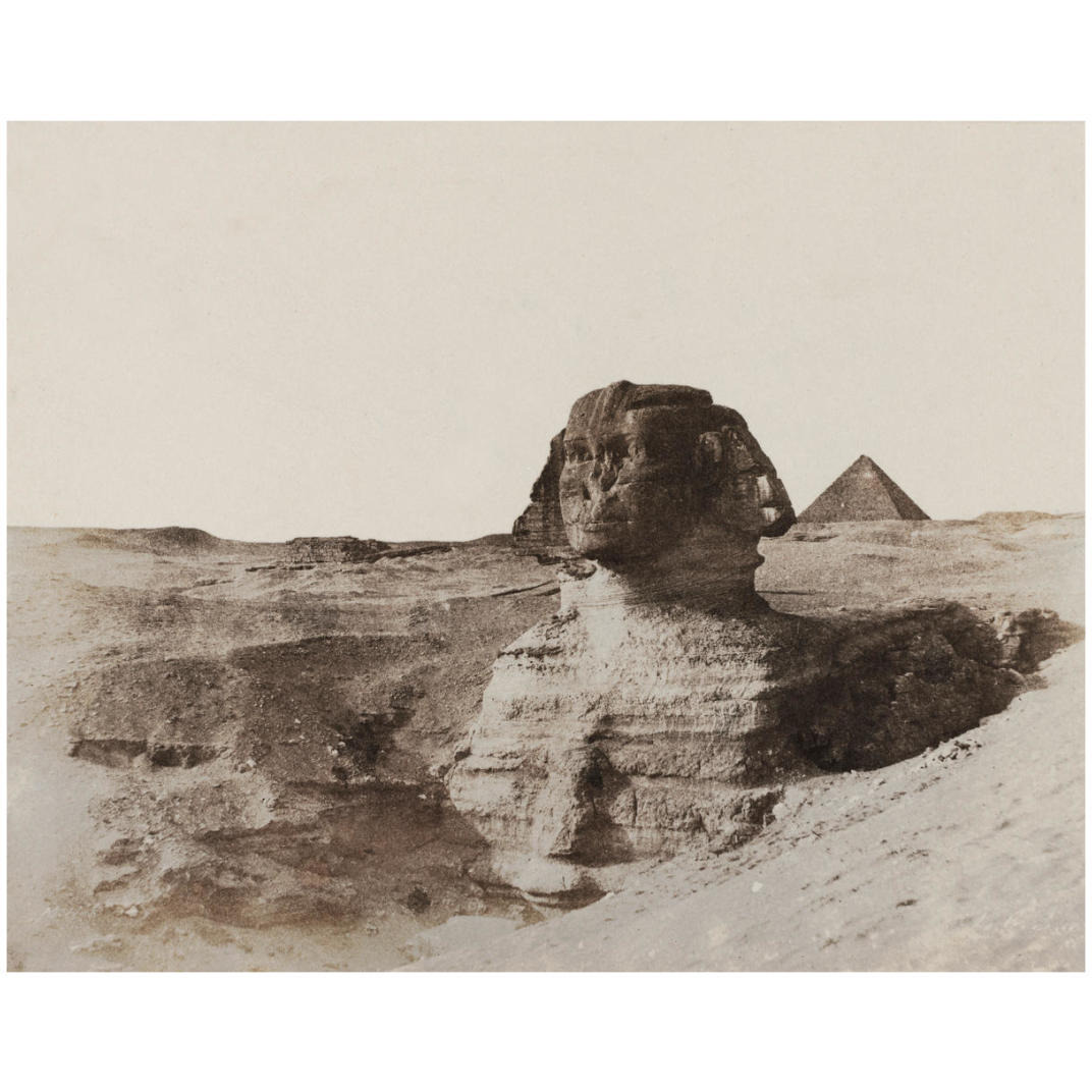 The Sphinx, c. 1853 -Paper Art-32&quotx25.7"