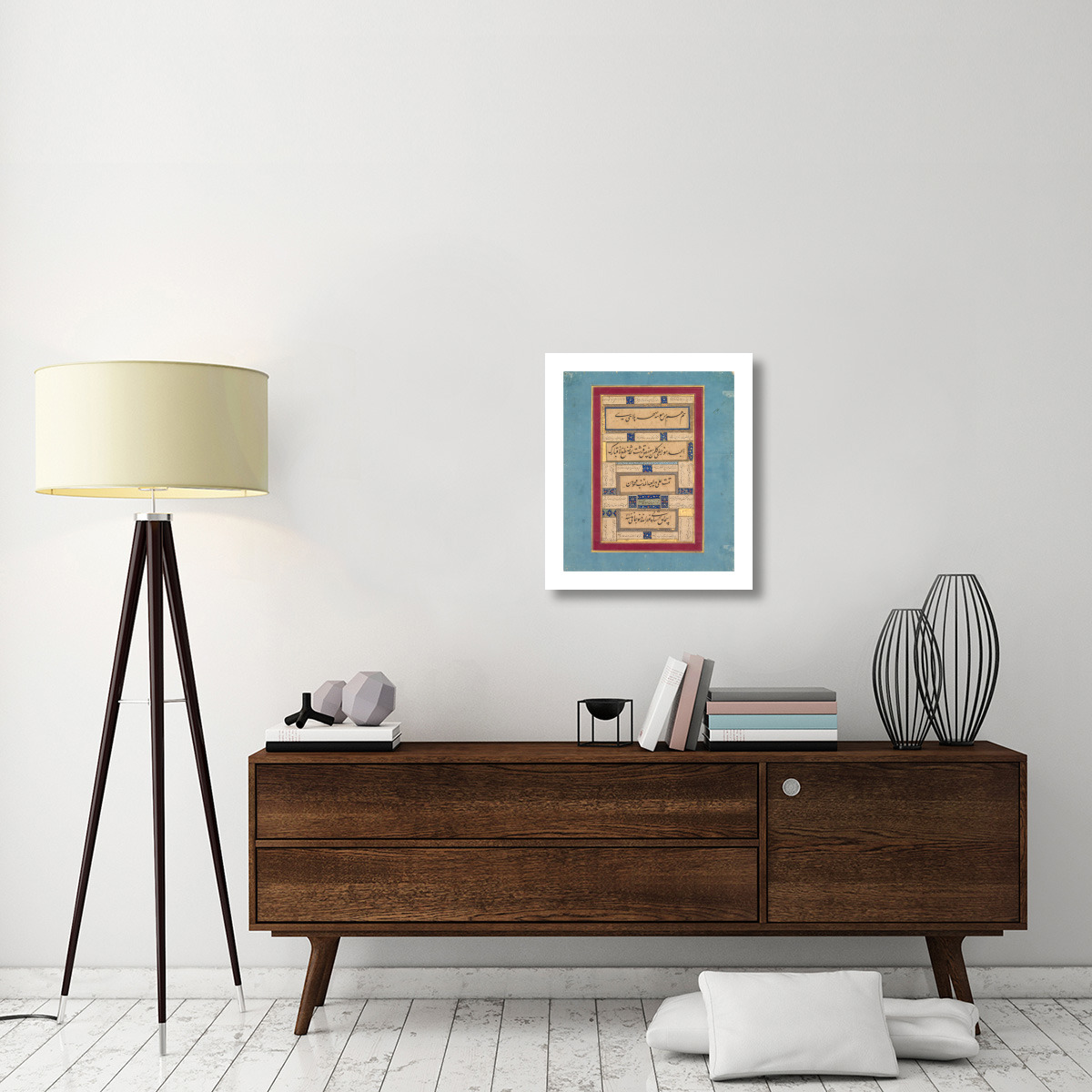 Calligraphy, 1764 -Paper Art-20.803&quotx24"