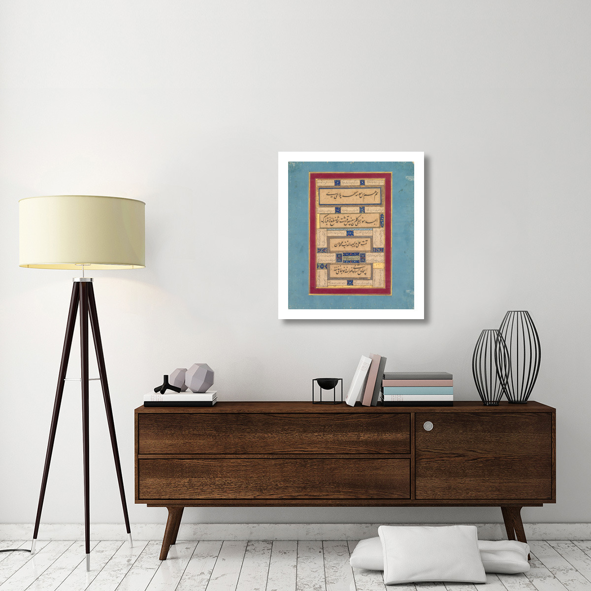 Calligraphy, 1764 -Paper Art-27.641&quotx32"