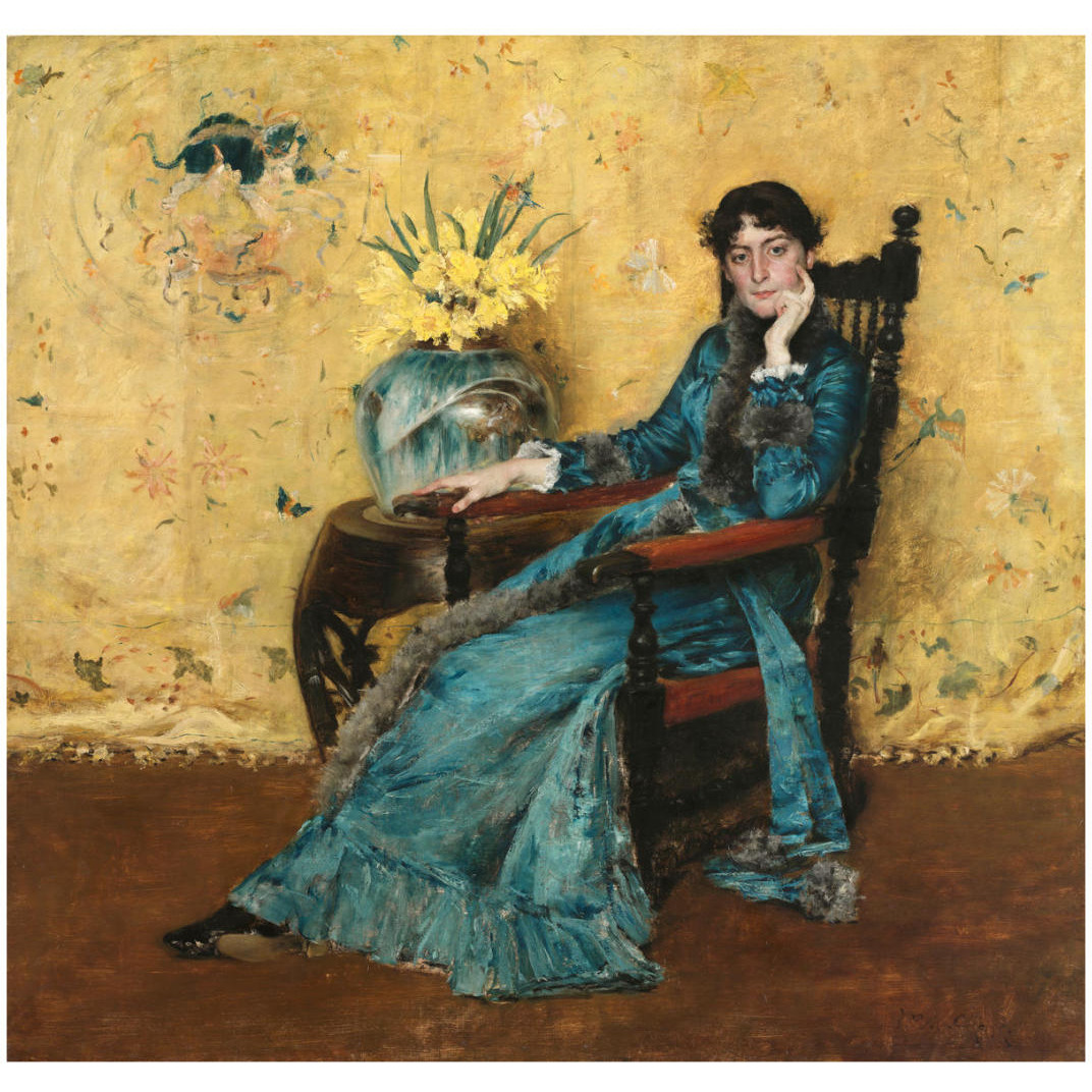 Portrait of Dora Wheeler, 1882-1883 -Paper Art-32&quotx30.5"