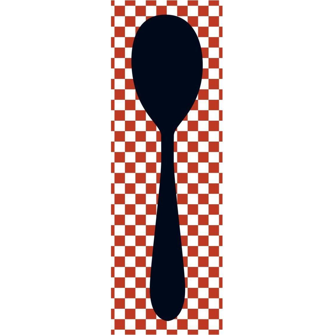 Mealtime Picnic - Spoon -Paper Art-14&quotx38"