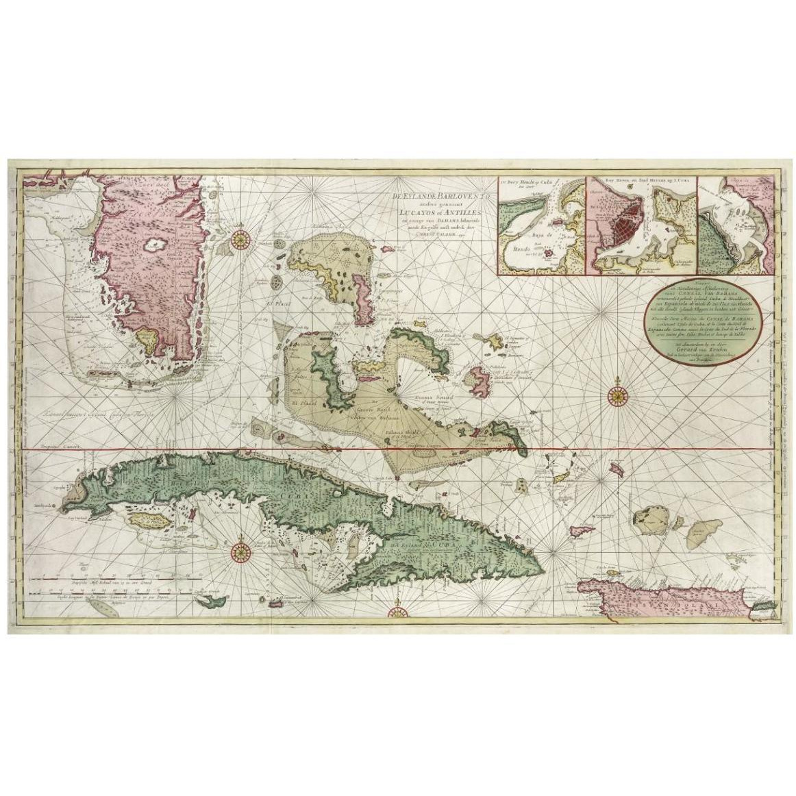 Cuba, 1722 -Paper Art-46&quotx28.84"