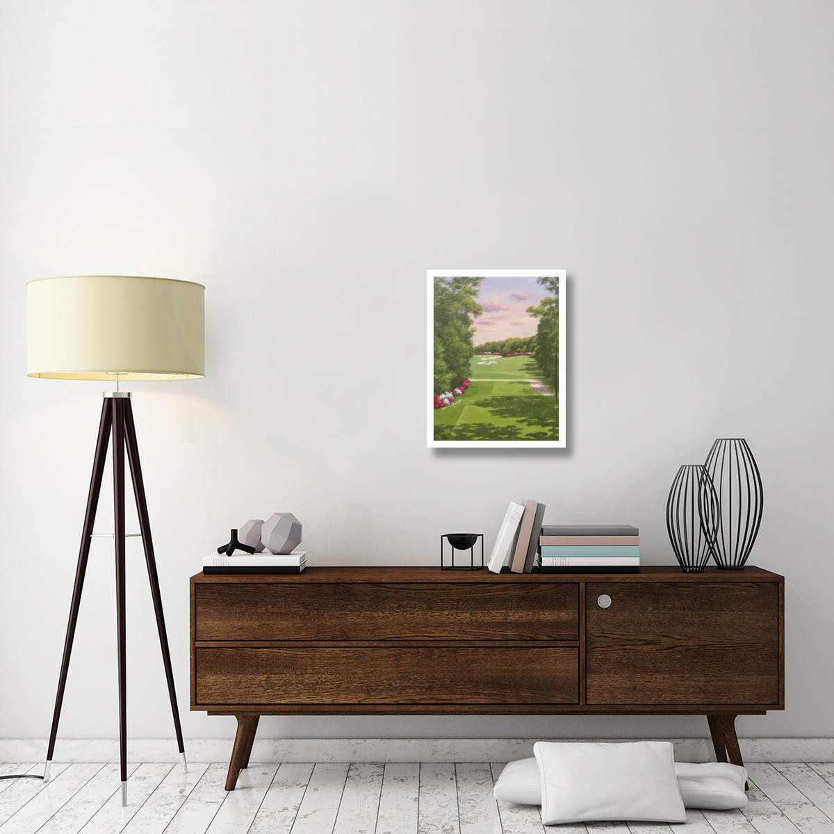 4th Hole Bethpage Black -Paper Art-20&quotx26"