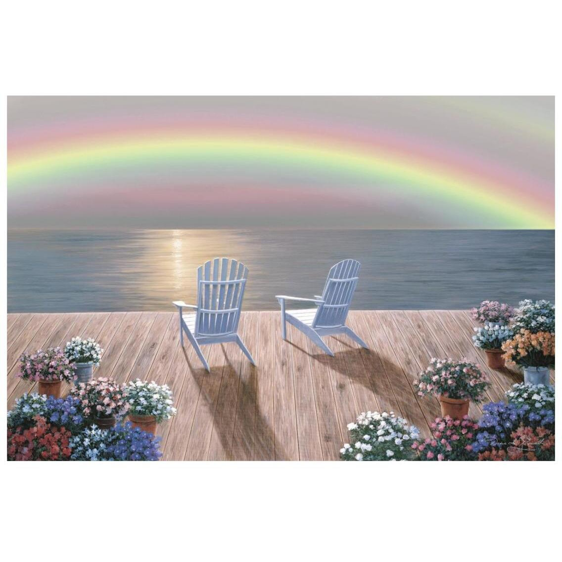 Rainbow Wishes -Paper Art-26&quotx18"