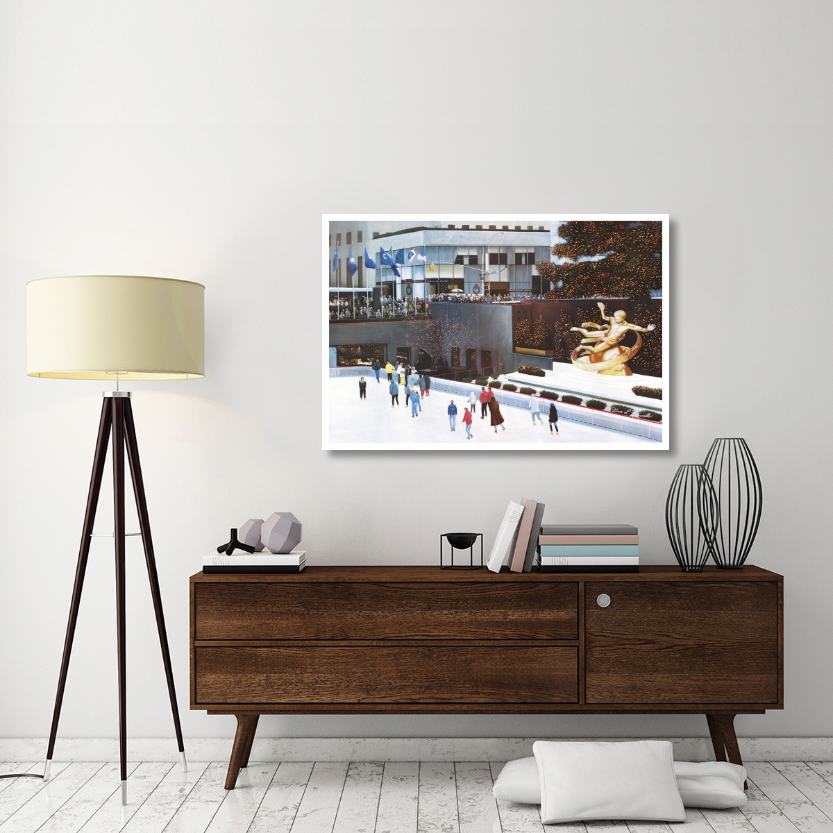 Rockefeller Center -Paper Art-50&quotx34"