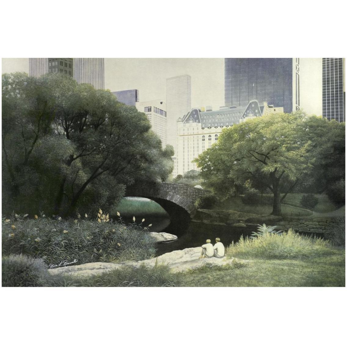 Summer Days -Paper Art-32&quotx22"