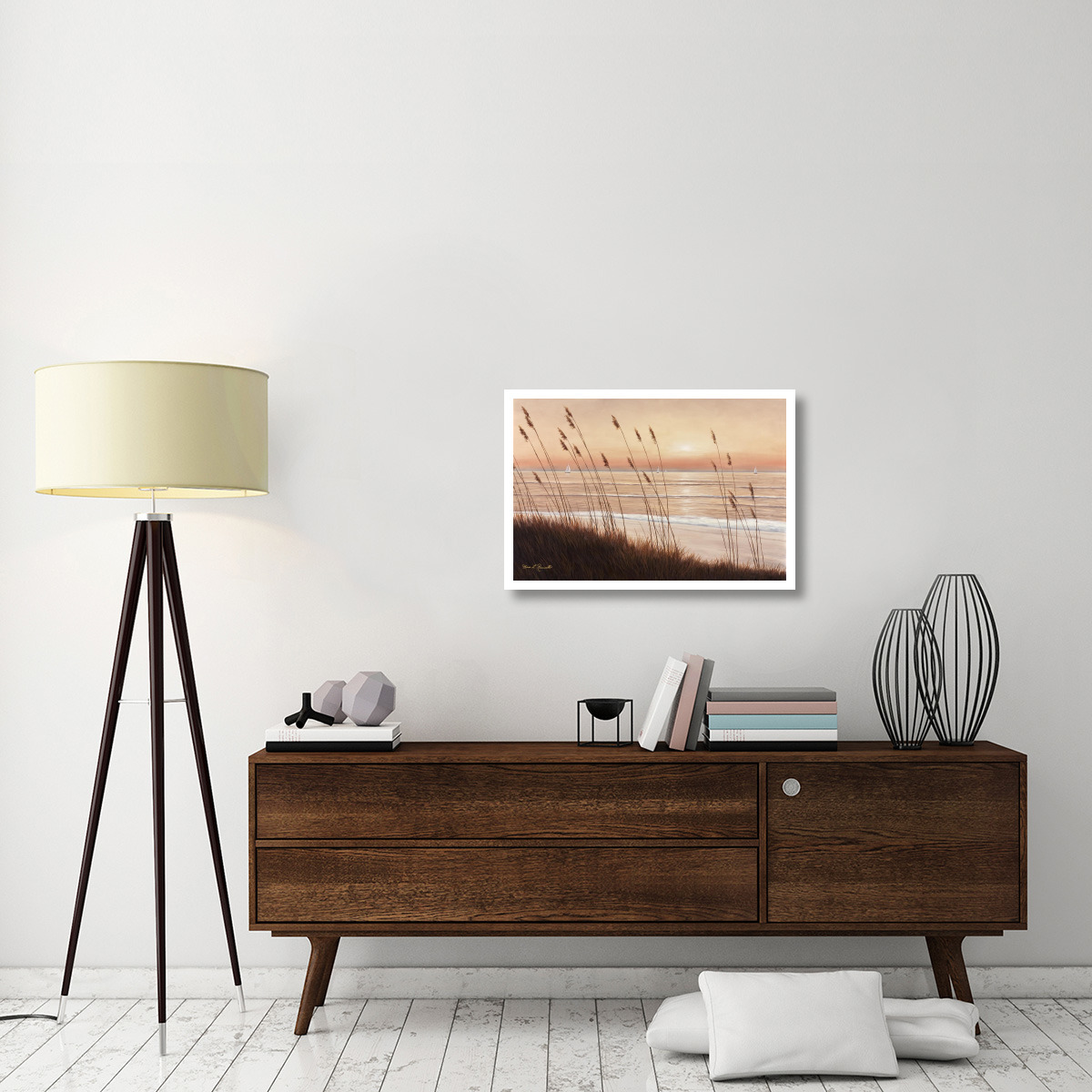 Breezy Sunset -Paper Art-32&quotx22"