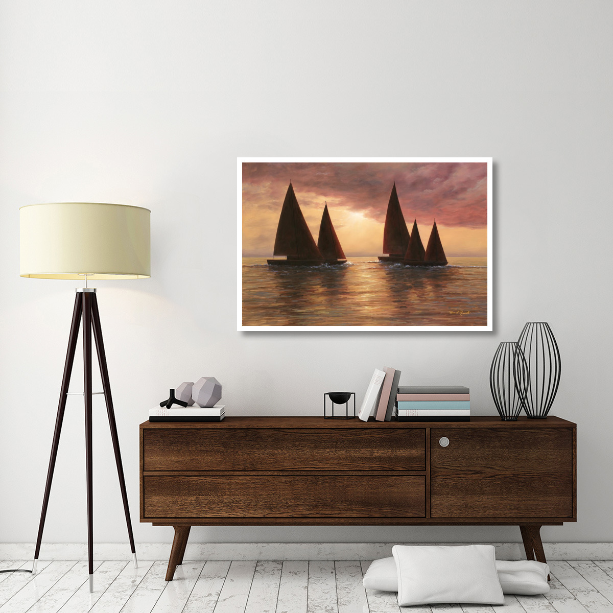 Dream Sails -Paper Art-50&quotx34"