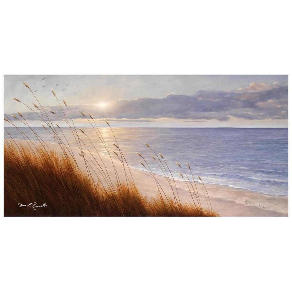Coast Line -Paper Art-26&quotx14"