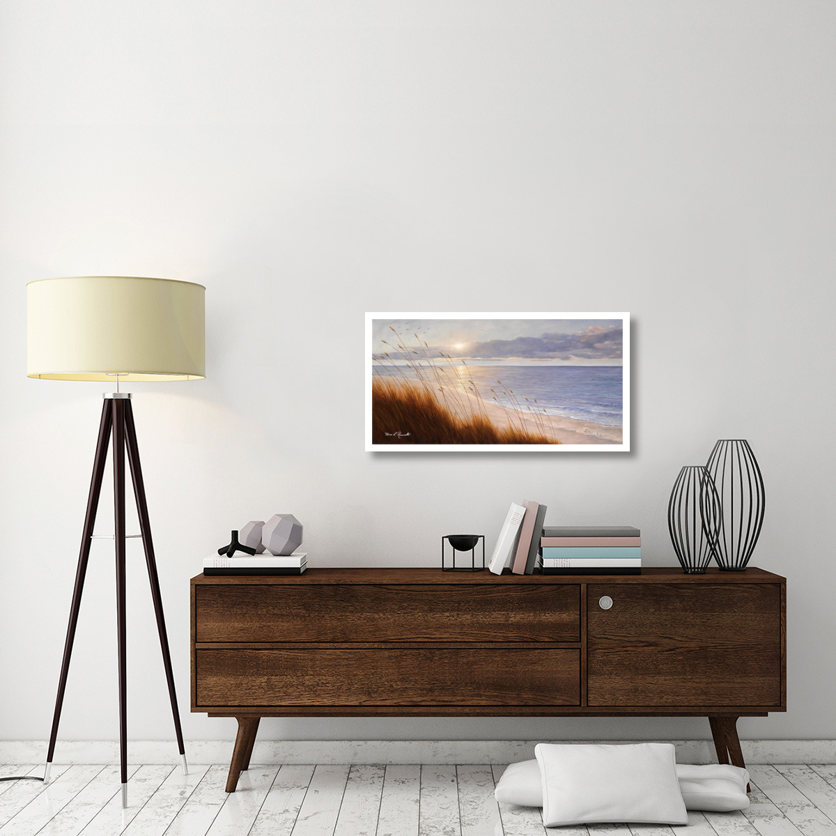 Coast Line -Paper Art-38&quotx20"